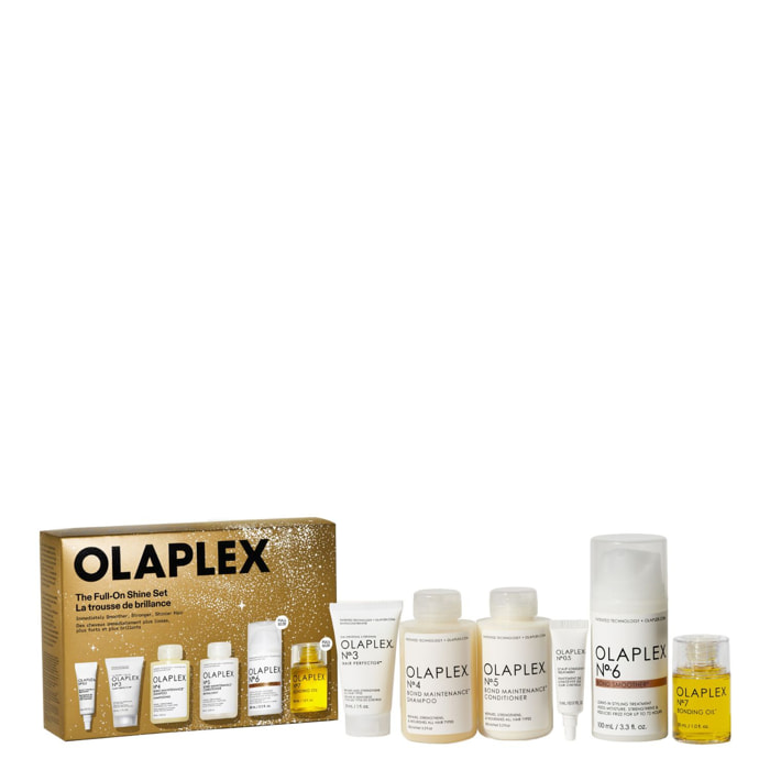 Trousse de Brillance Édition Limitée - Coffret de 6 Produits pour Soigner, Laver et Sublimer ses Cheveux