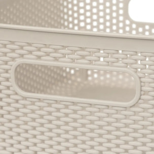 Panier en crochet Crochy 4L lin