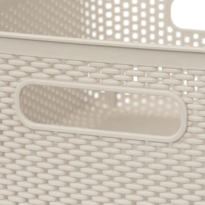 Panier en crochet Crochy 4L lin