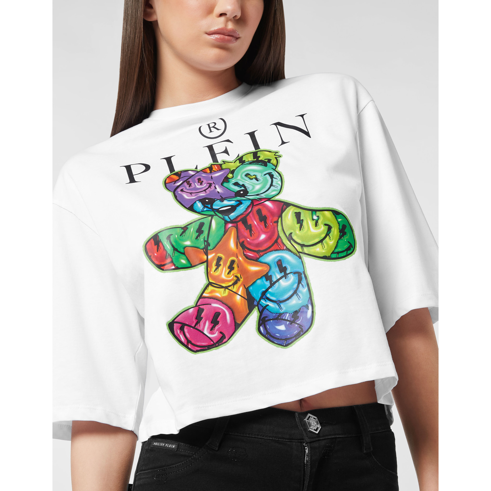 PHILIPP PLEIN Camiseta Cuello Redondo Ss TEDDY