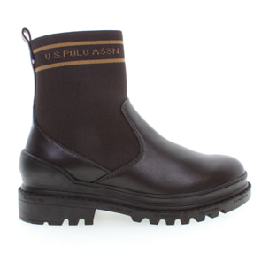 Stivali U.S. Polo Assn Dark Brown