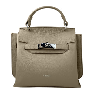 Bolso de mano Cheval Firenze Tara Gris Pardo