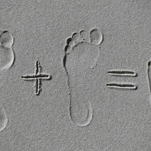 Affiche enfant faire part  Affiche + cadre en bois - Noir