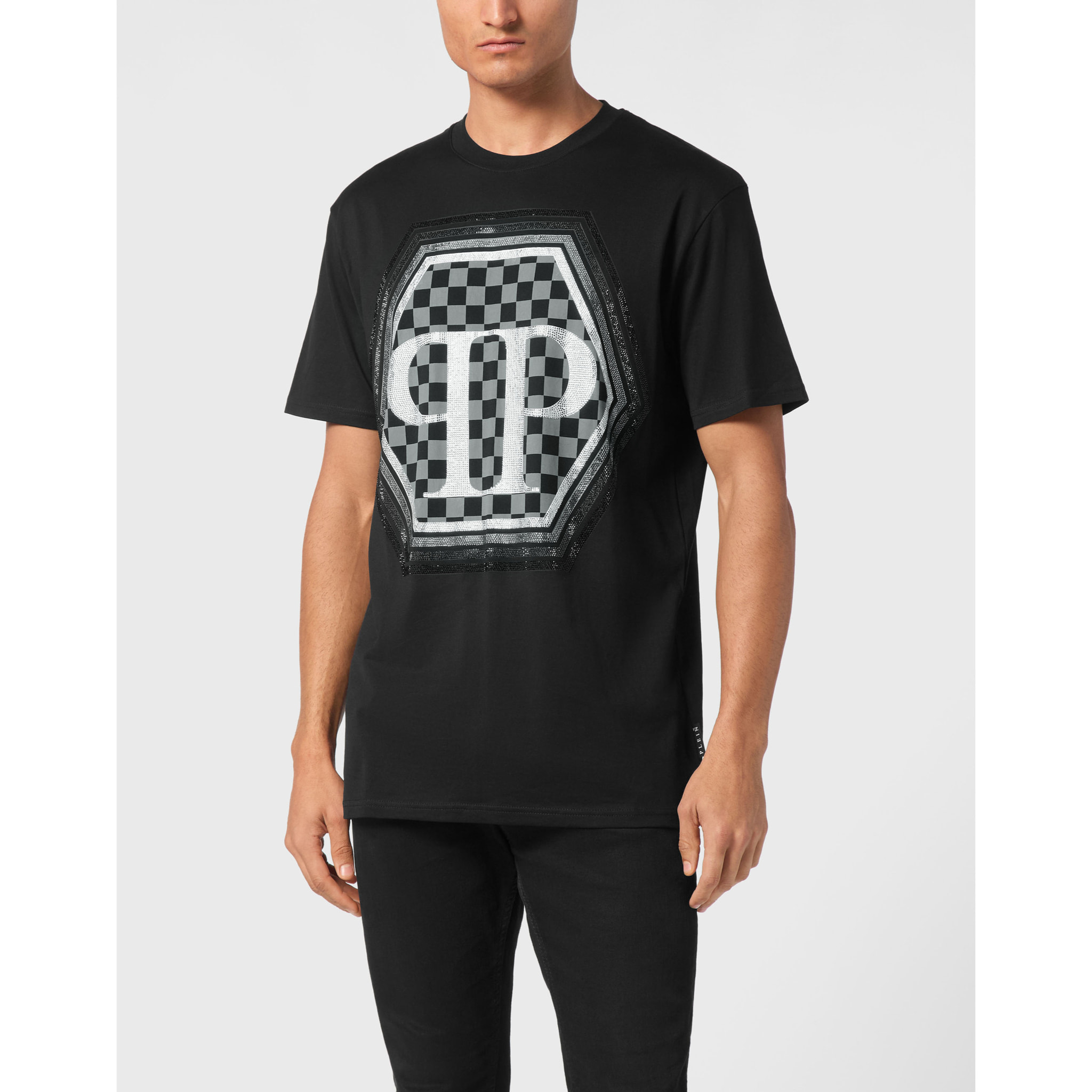 PHILIPP PLEIN Maglietta a girocollo HEXAGON