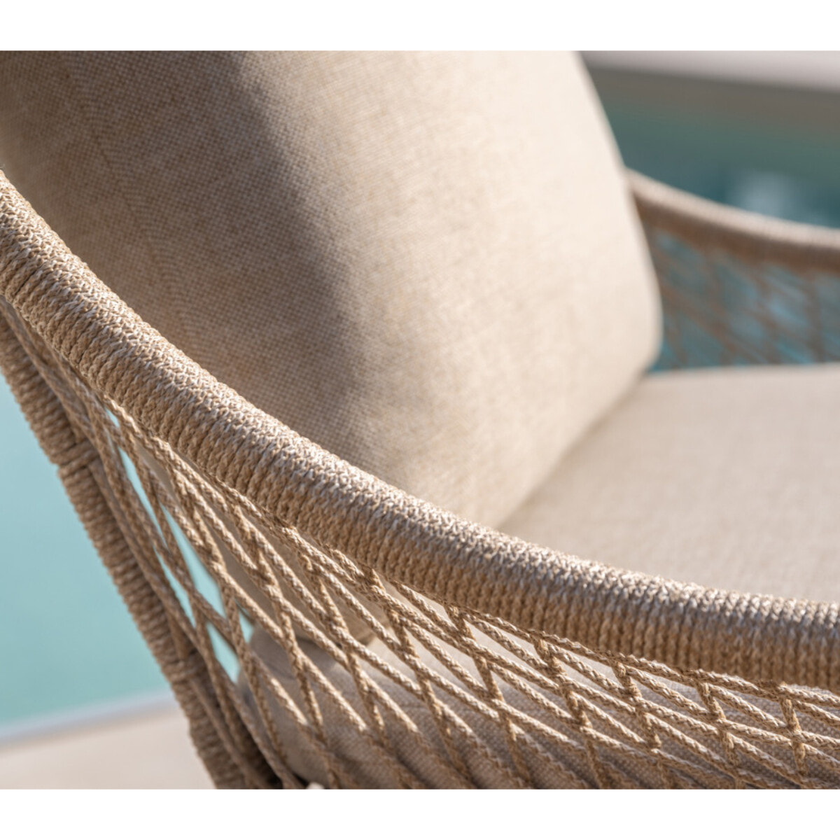 Salon de jardin en acacia - 5 places - DANAO