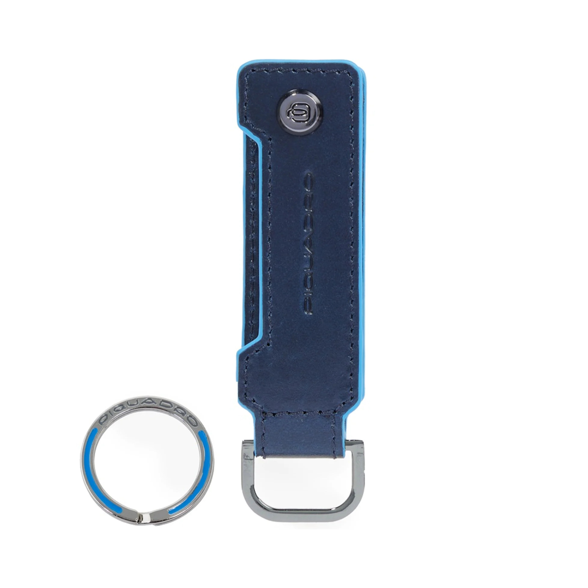 Piquadro Portachiavi casa in pelle