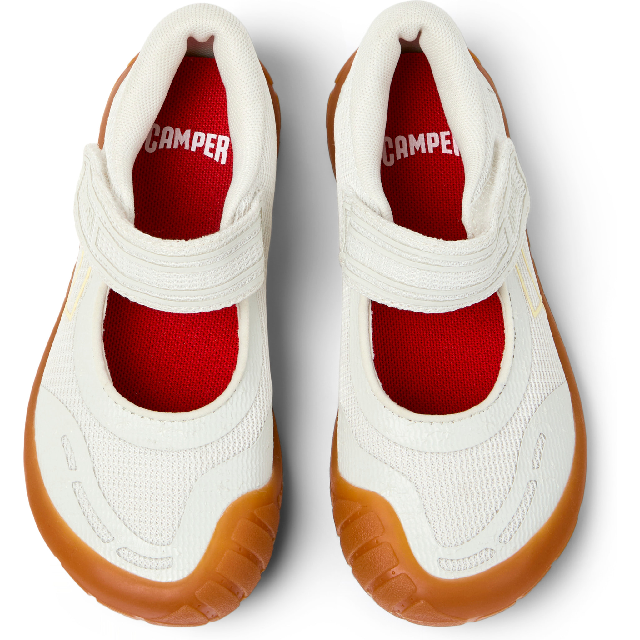 Bailarinas - CAMPER Peu Path - Blanco - Textil técnico