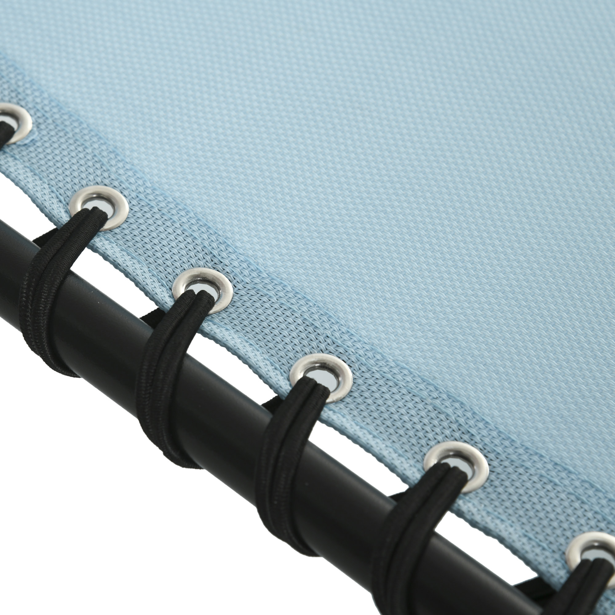 Tumbona Plegable, Tumbona Jardín Exterior Reclinable 4 Posiciones con Reposacabezas y Marco de Acero, Carga 120 kg, para Terraza, Piscina, Playa, 189x58x30 cm, Verde Azulado