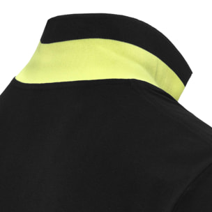 Kappa - Polo Shirts Uomo Nero - Logo Neon