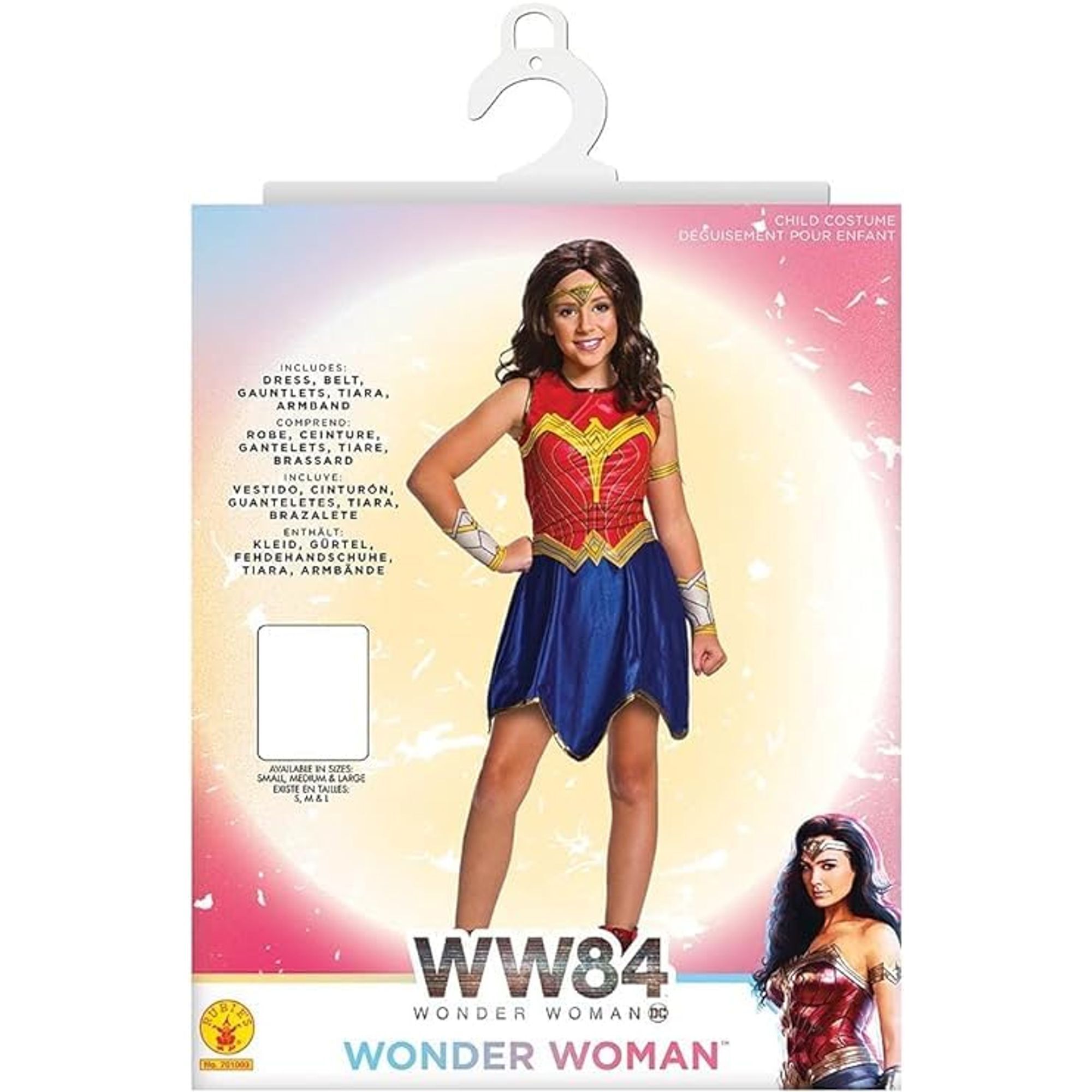 DISFRAZ WONDER WOMAN DC CLASSIC INF