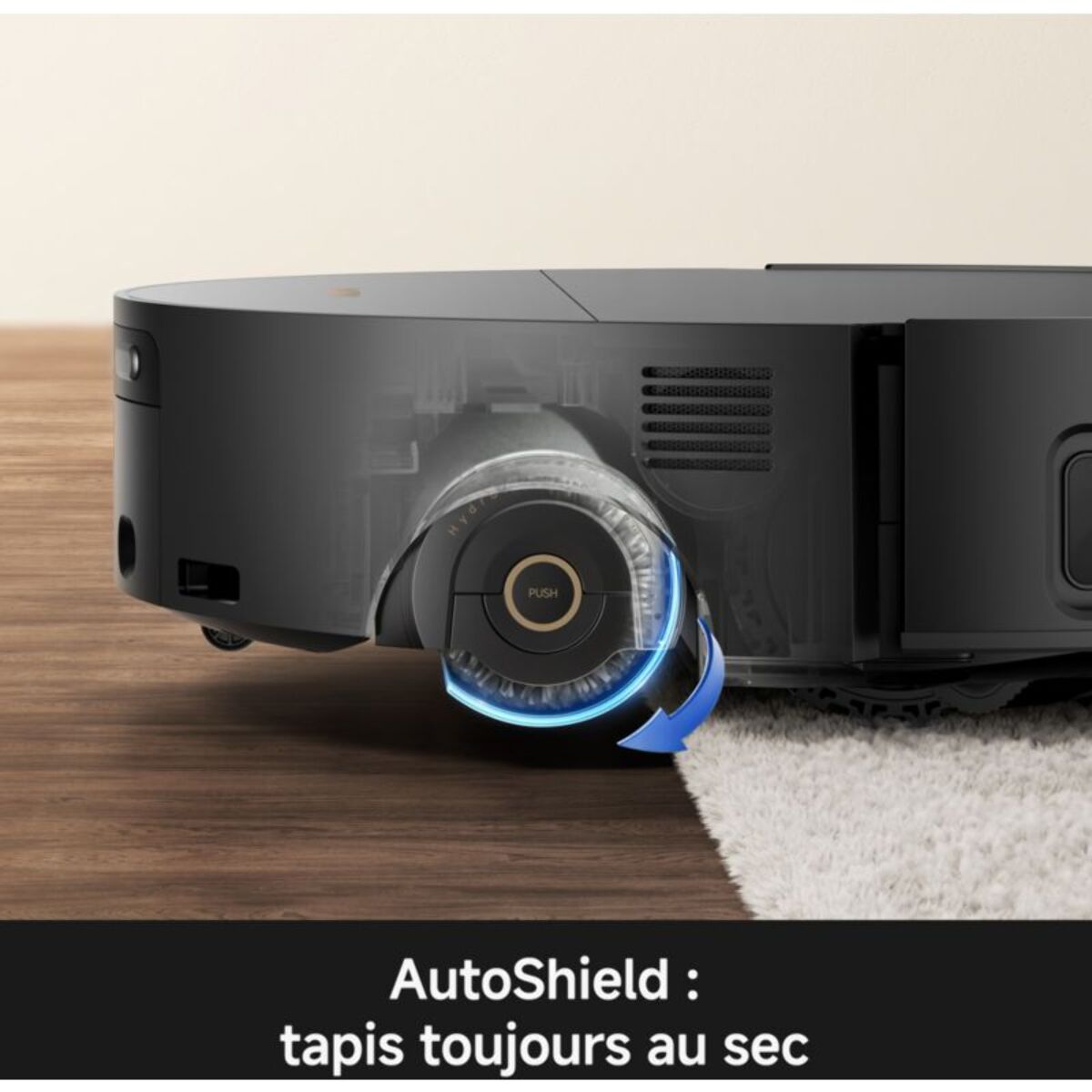 Robot Aspirateur Laveur MOVA S70 Ultra Roller Black