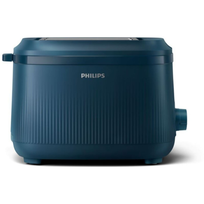 Grille-pain PHILIPS HD2511/70 Toaster bleu Série 3000, 2 fentes, 900W