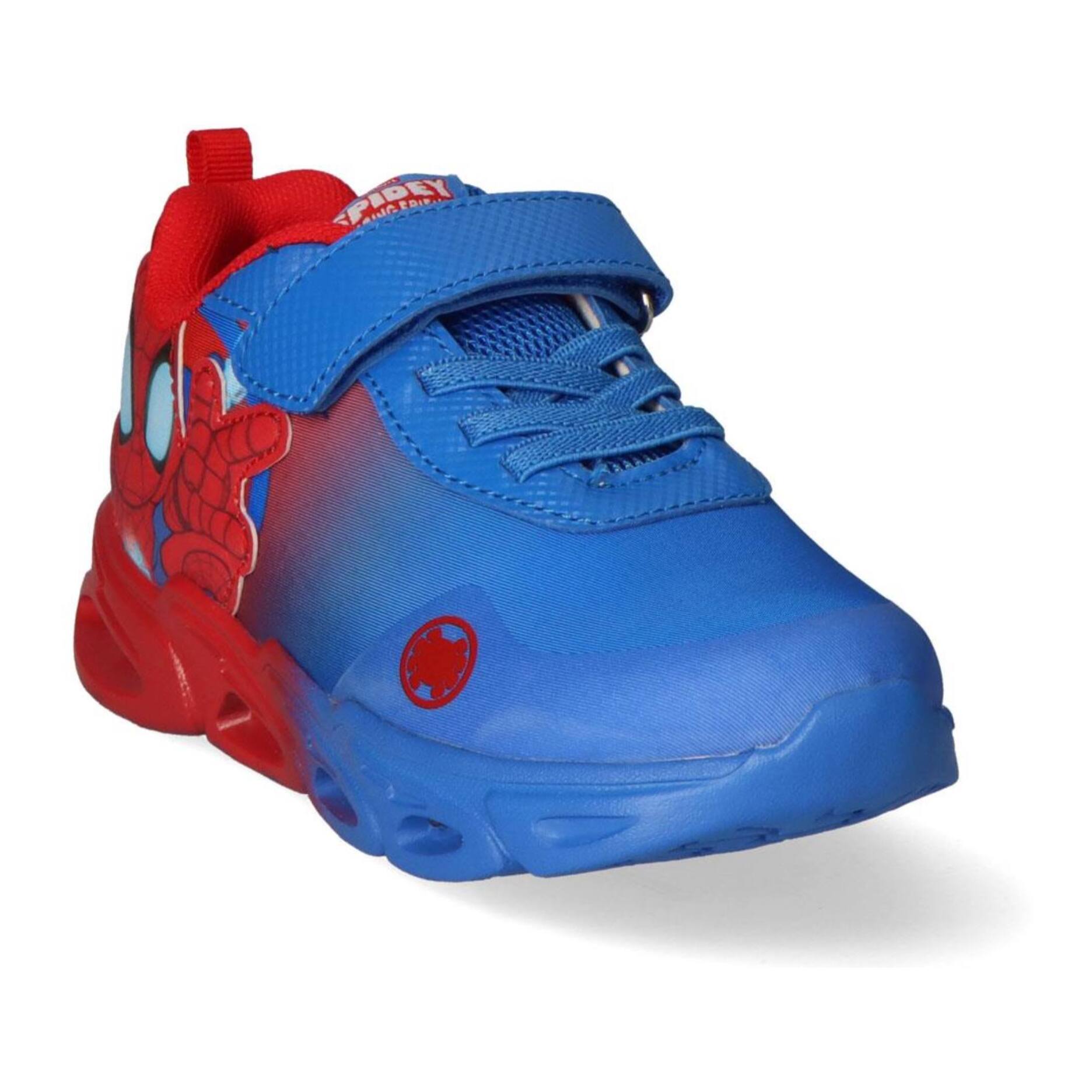 Zapatilla deportiva infantil suela ligera "Spiderman"