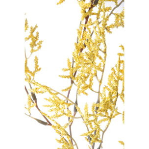 Limonium 74 Cm - Pezzi 12 - 12X74X12cm - Colore: Giallo - Bianchi Dino - Fiori Artificiali