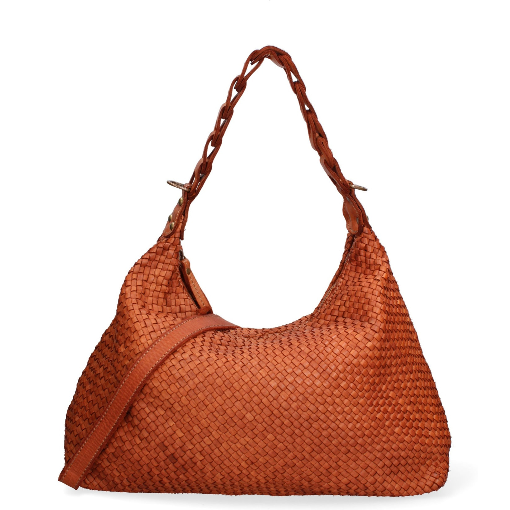 Borsa a spalla da donna - Modello Asteria - Vera pelle - 46.0 x 33.0 x 15.0 cm