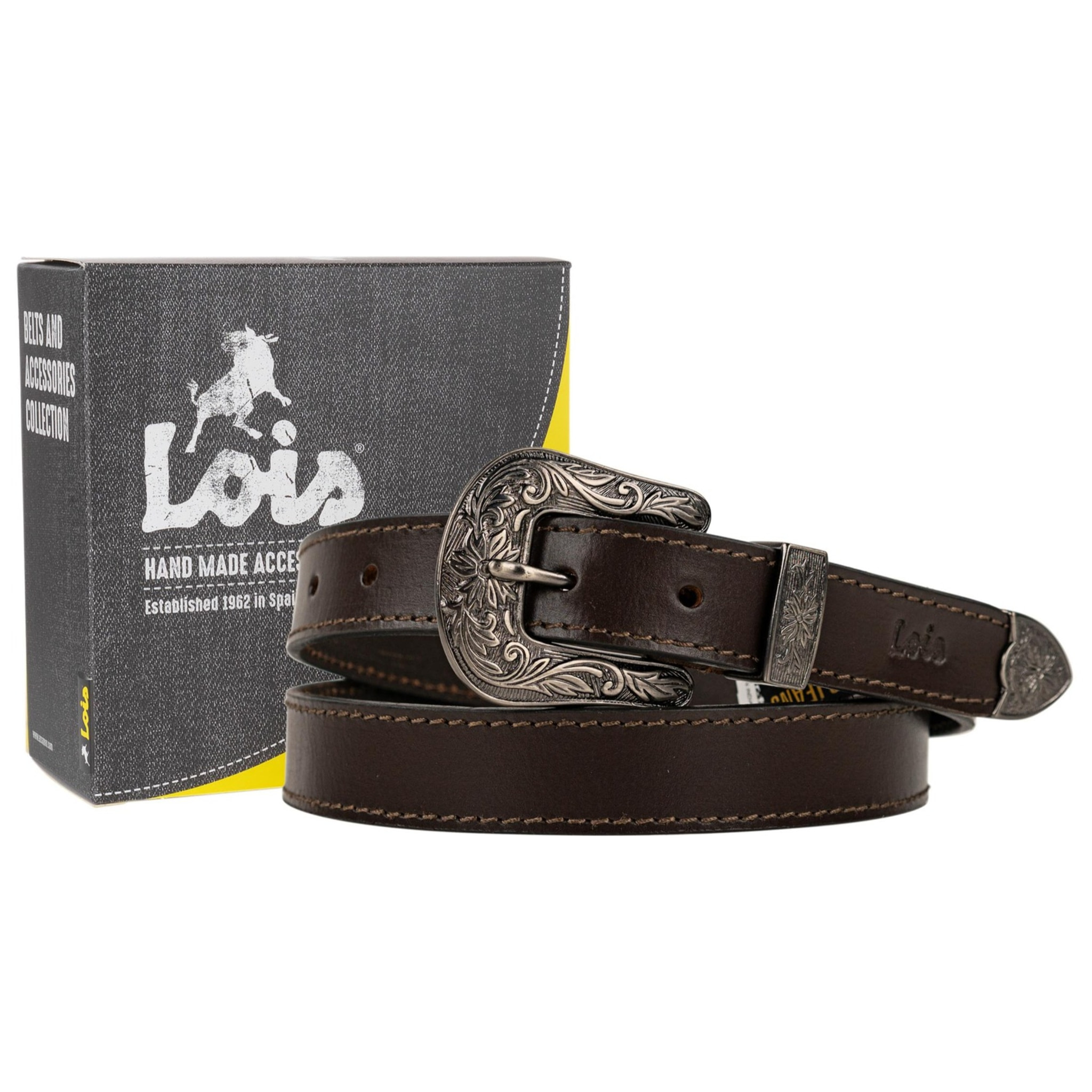 Cinturon Mujer Lois Cinturones Marron 110