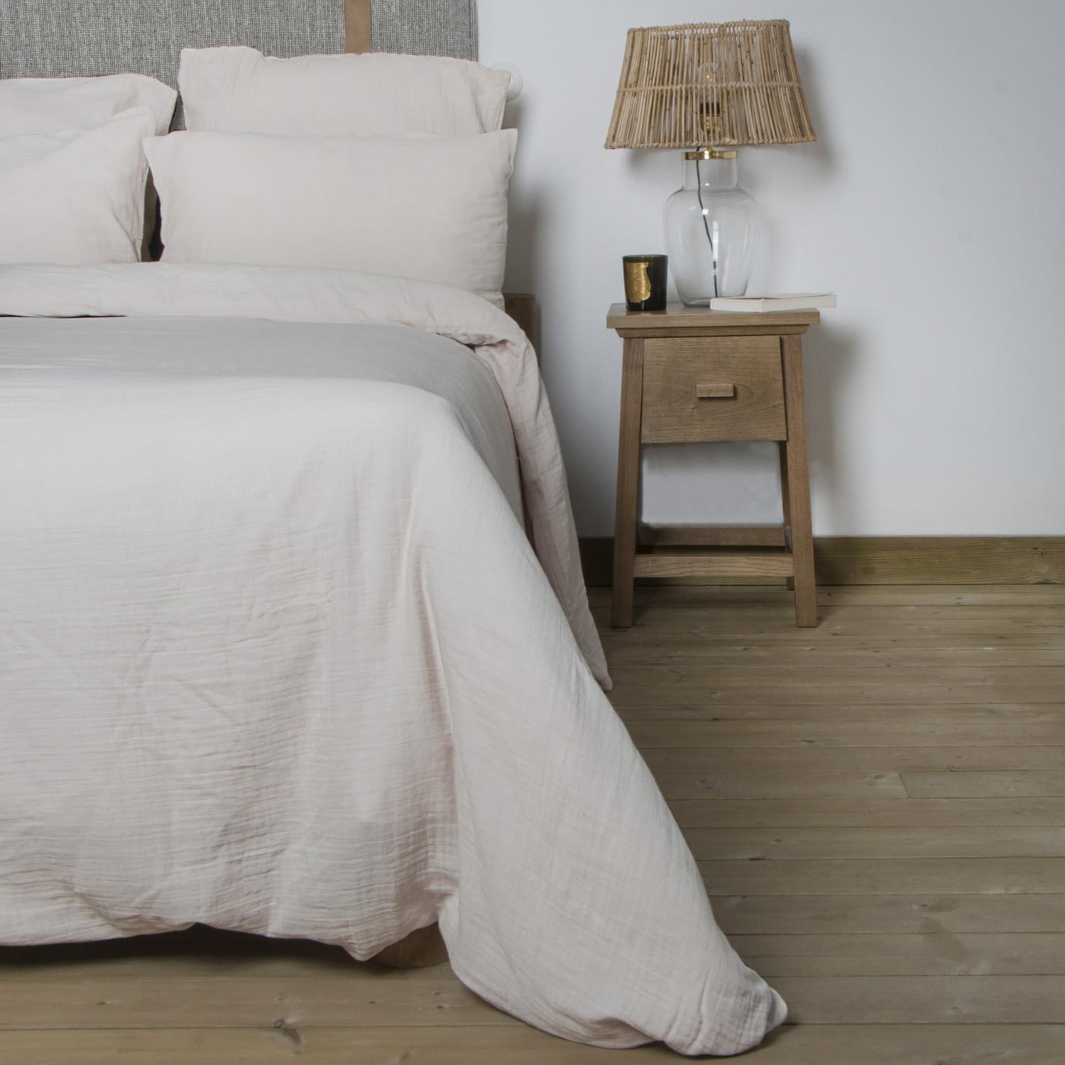 Febronie - CLARA Housse de couette Rose poudré | Veepee