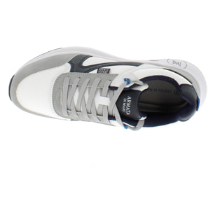 Armata di Mare Scarpe Uomo Sneakers Casual Stringate con Soletta Rimovibile in Memory Foam AMU 1N950 Lt Grey