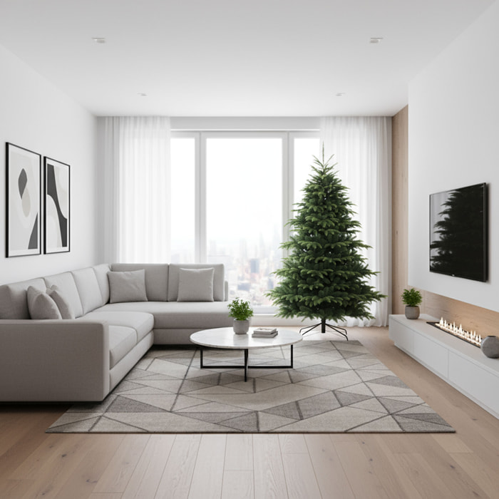 Wunorse - Albero di Natale Tradizionale in PE e PVC Ø150x240H cm, 1789 Punte