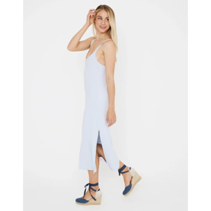 Vestido Midi Tirantes Azul - Efua