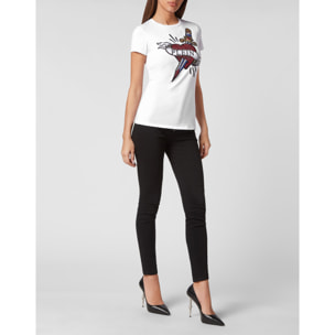 PHILIPP PLEIN T-Shirt Round Neck LOVE