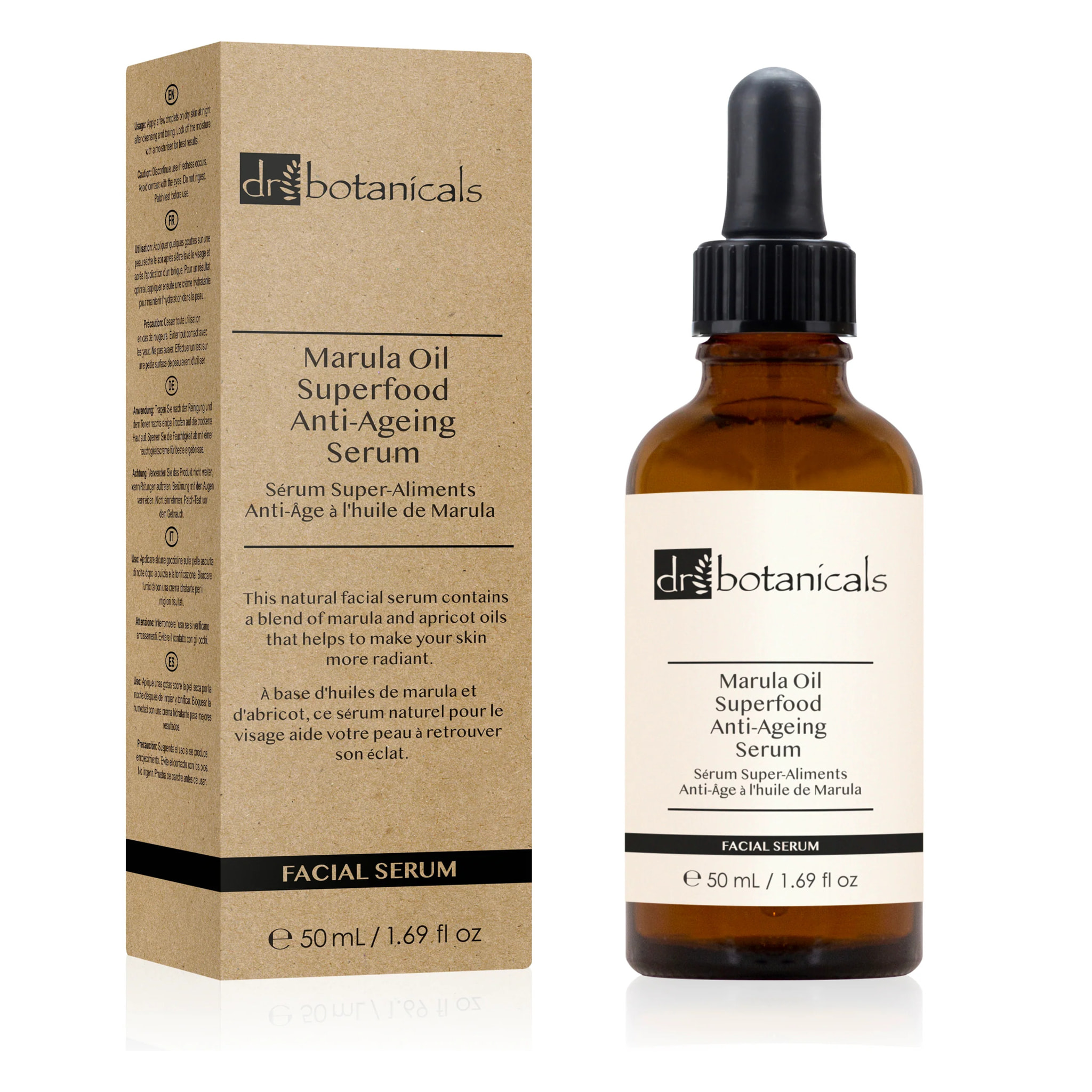 Crema Sensual Cocoa Noir + Sérum Facial DB Marula Oil