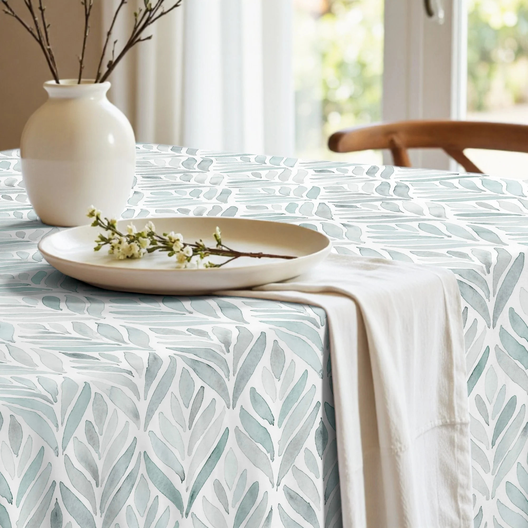 Nappe en tissu 100% coton Kan 125 Mint 100