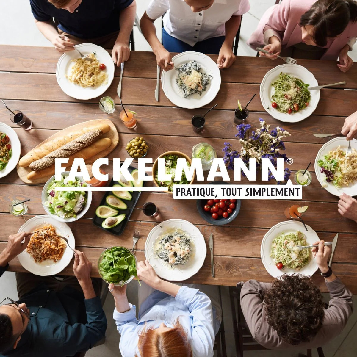 Ensemble de 9 ustensiles de cuisine inox Fackelmann Ovale