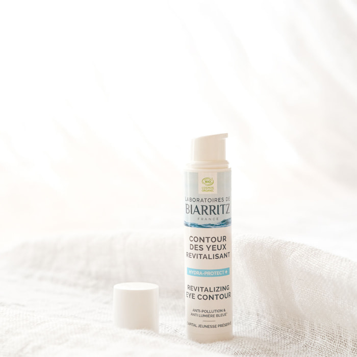 Hydra-Protect+ - Contour des Yeux Revitalisant Bio Anti-Pollution & Anti Lumière Bleue 15ml