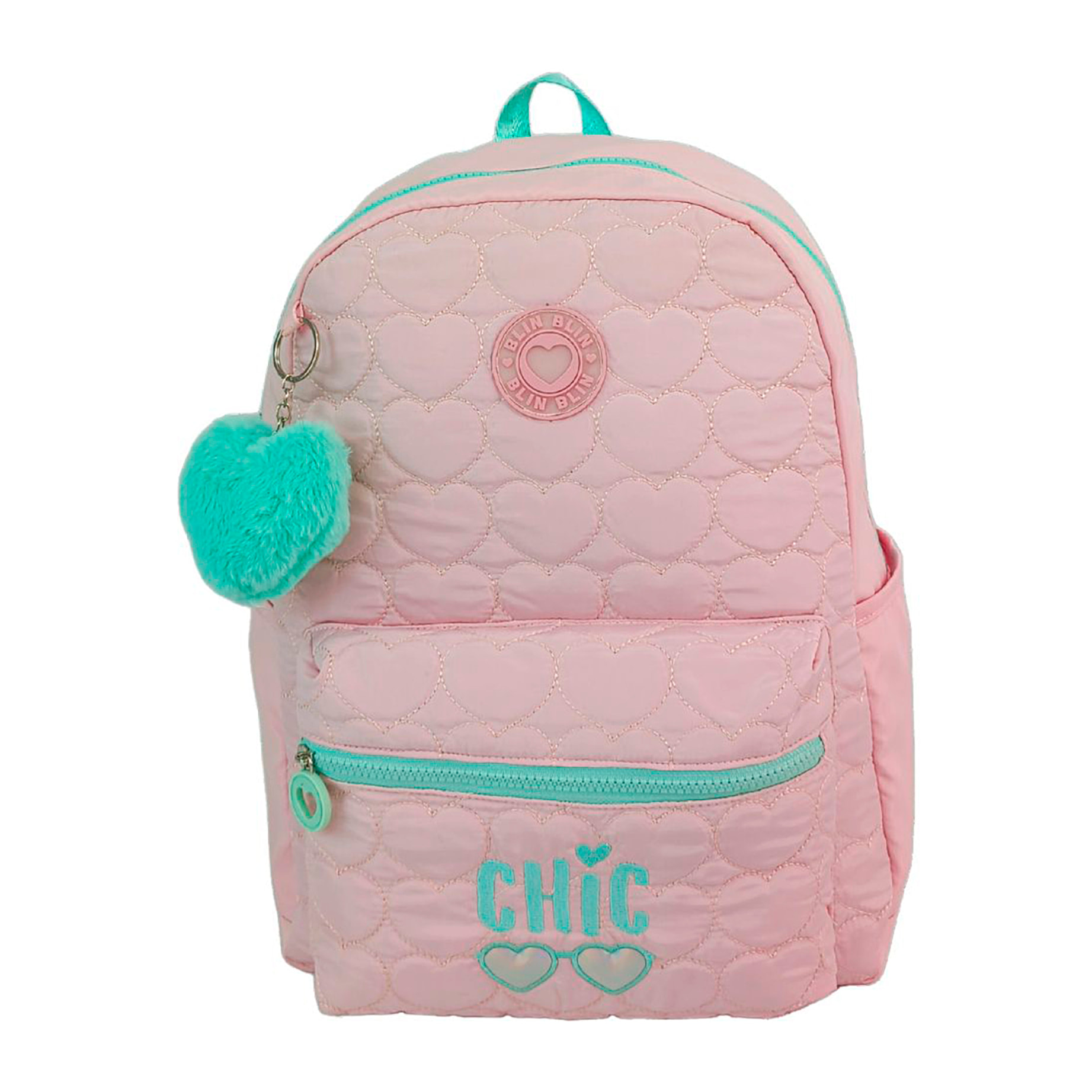 Mochila Americano Blin Blin Chic. Compartimento portalaptop. Espaldera y tirantes ajustables y acolchados.