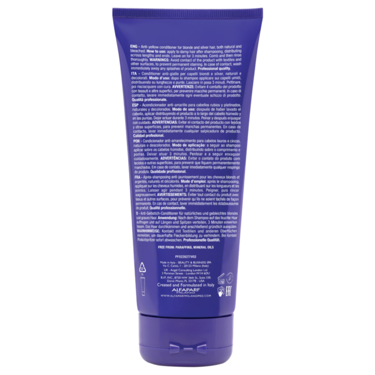 ALFAPARF MILANO Semi Di Lino Anti-Yellow Conditioner 200ml