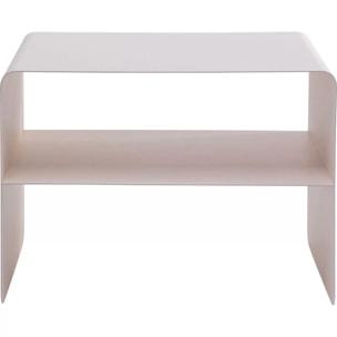 Table basse Lounge 58x37cm crème Kare Design