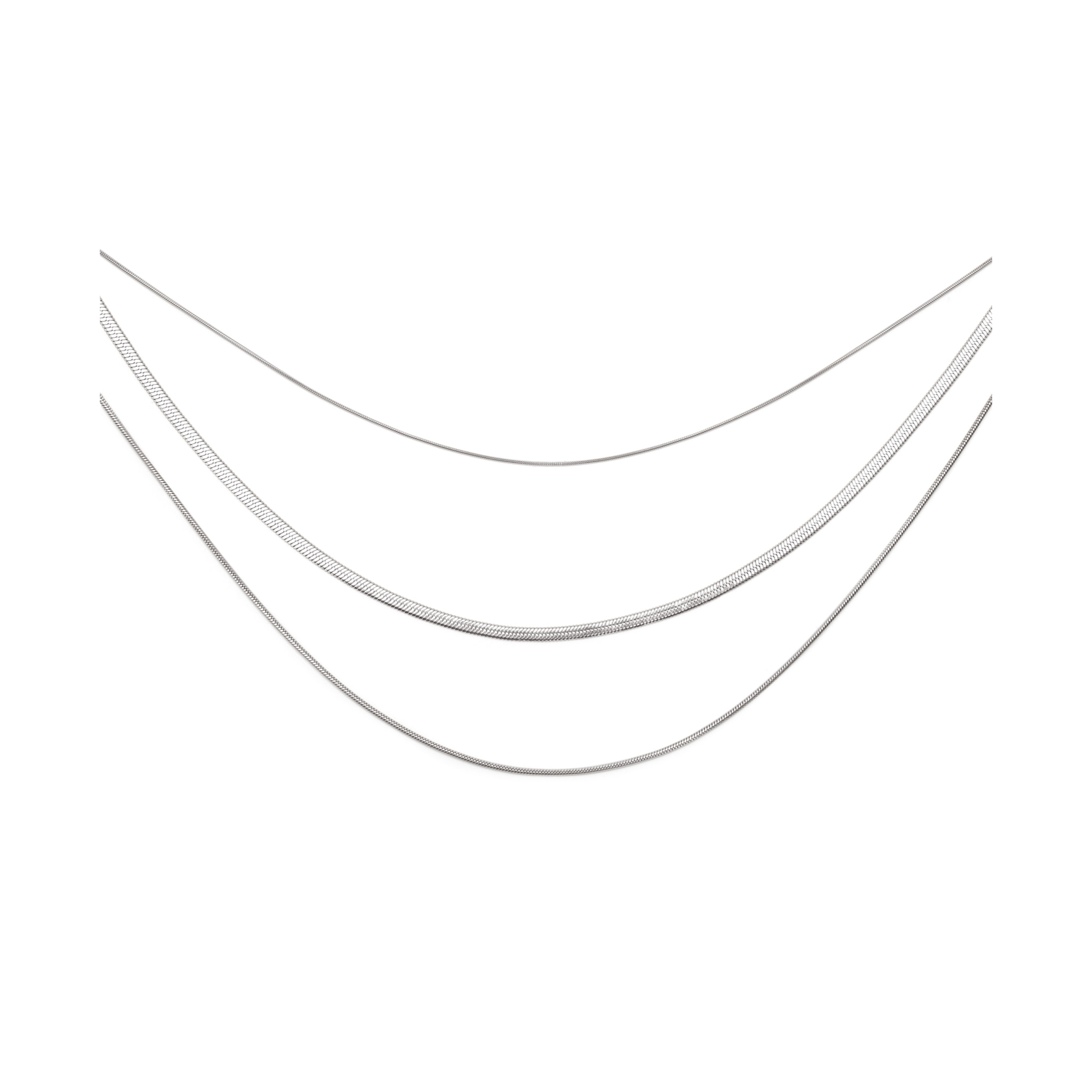 Collana Maat in Acciaio