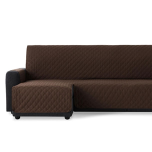 Cubre Sofá Acolchado para Chaise Longue MAU Marrón brazo izquierdo Nordic-Home