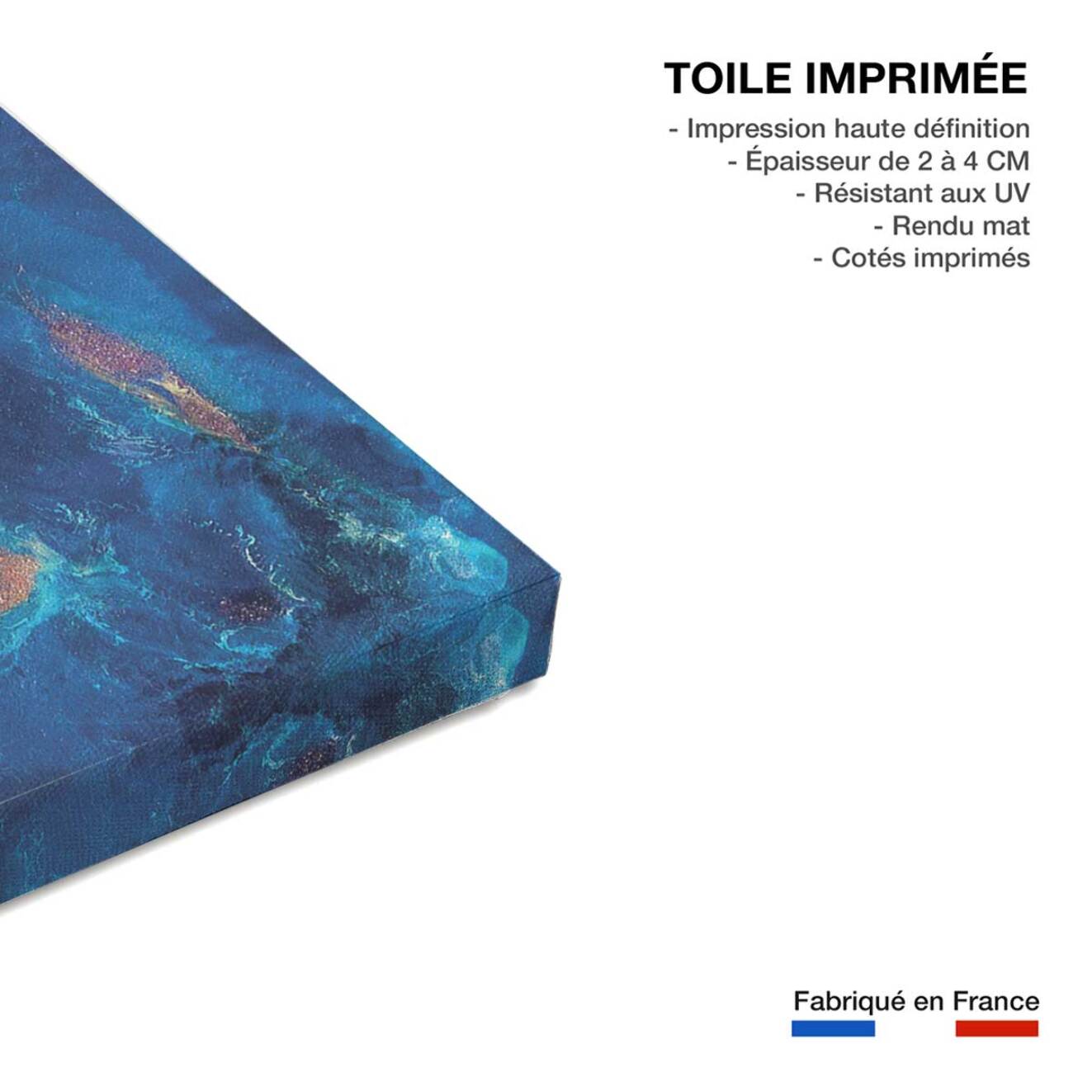 Tableau déluge Toile imprimée