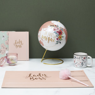 Globe Terrestre Deco Girly