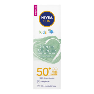 Pack de 2 - Nivea - Crème Kids Minérale Protection UV FPS 50+ 150ml
