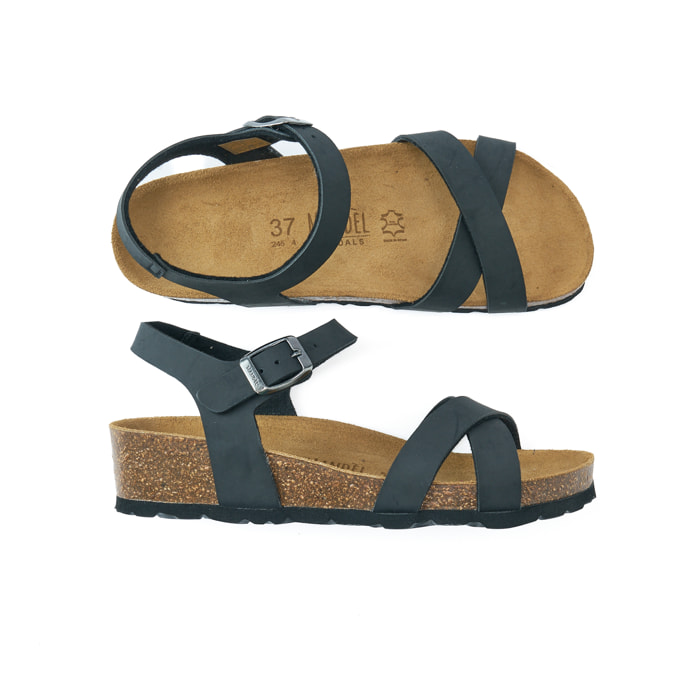 Sandalo Mandèl Nero