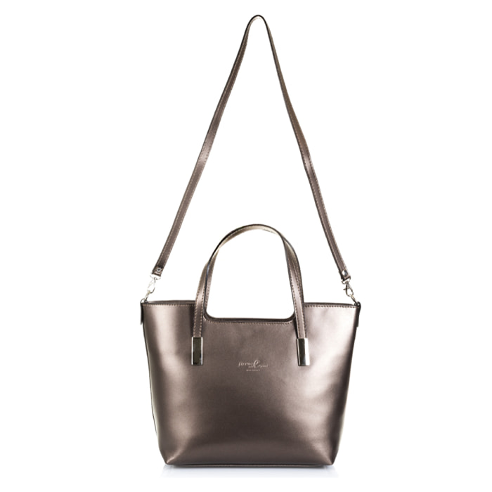 Filippa Bolso tote Mujer.Piel auténtica Ruga