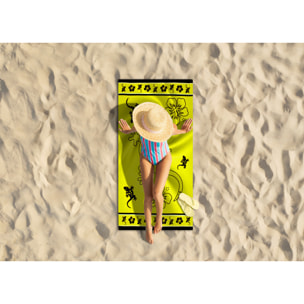 Telo Mare Grande 100x180 Spugna Maui Big Geko D11