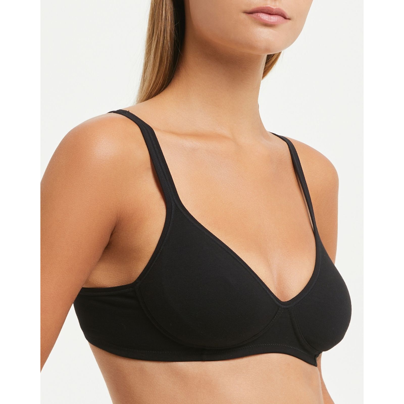 Reggiseno cotone lunetta