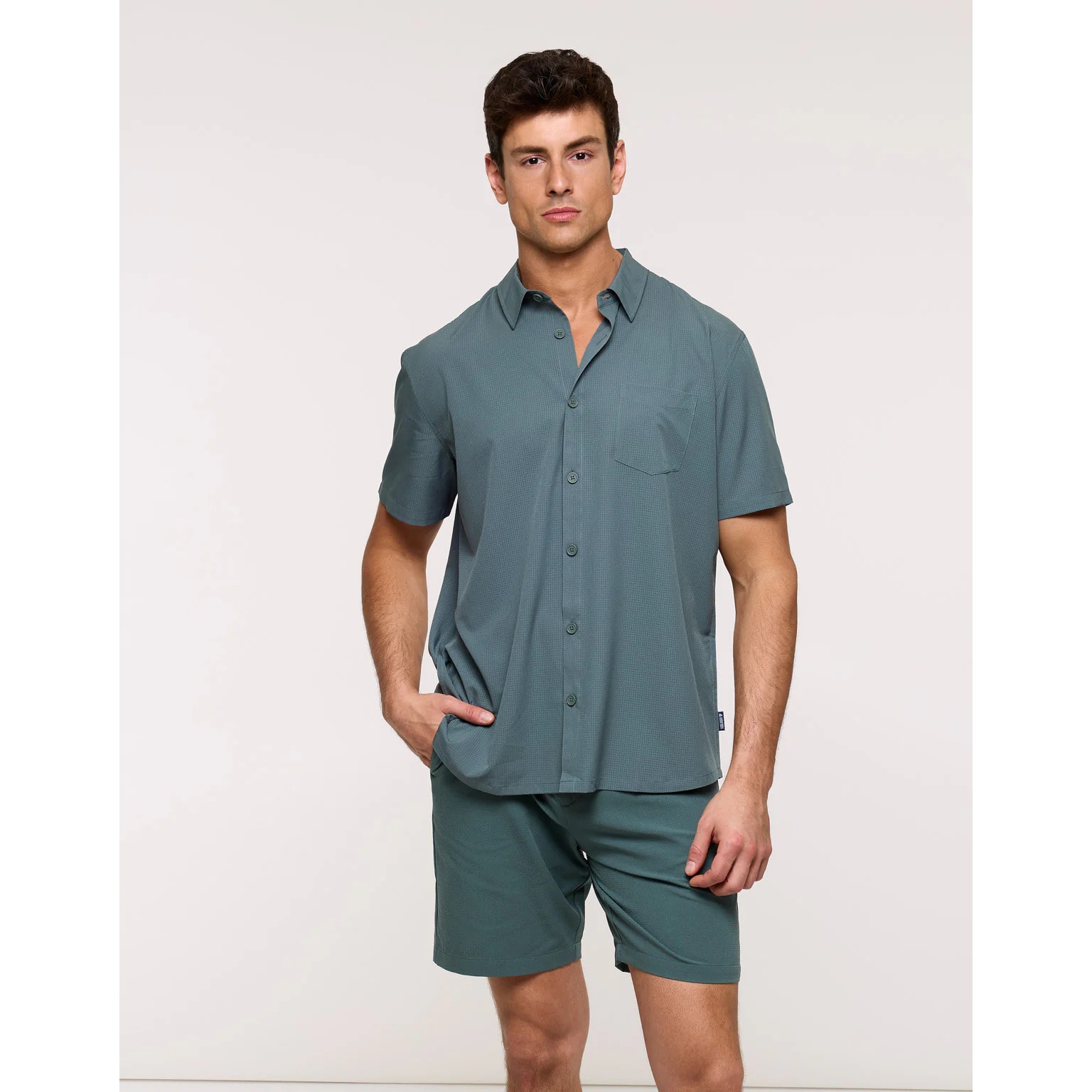 Bermuda Deportiva Verde Oscuro - Pantland