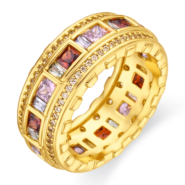 Anillo Niodoc acabado oro amarillo 18k