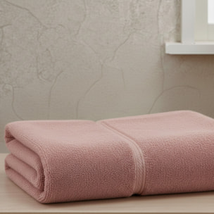 CASA MATTA Telo Bagno in Spugna di Puro Cotone 400 gr/mq_Rosa