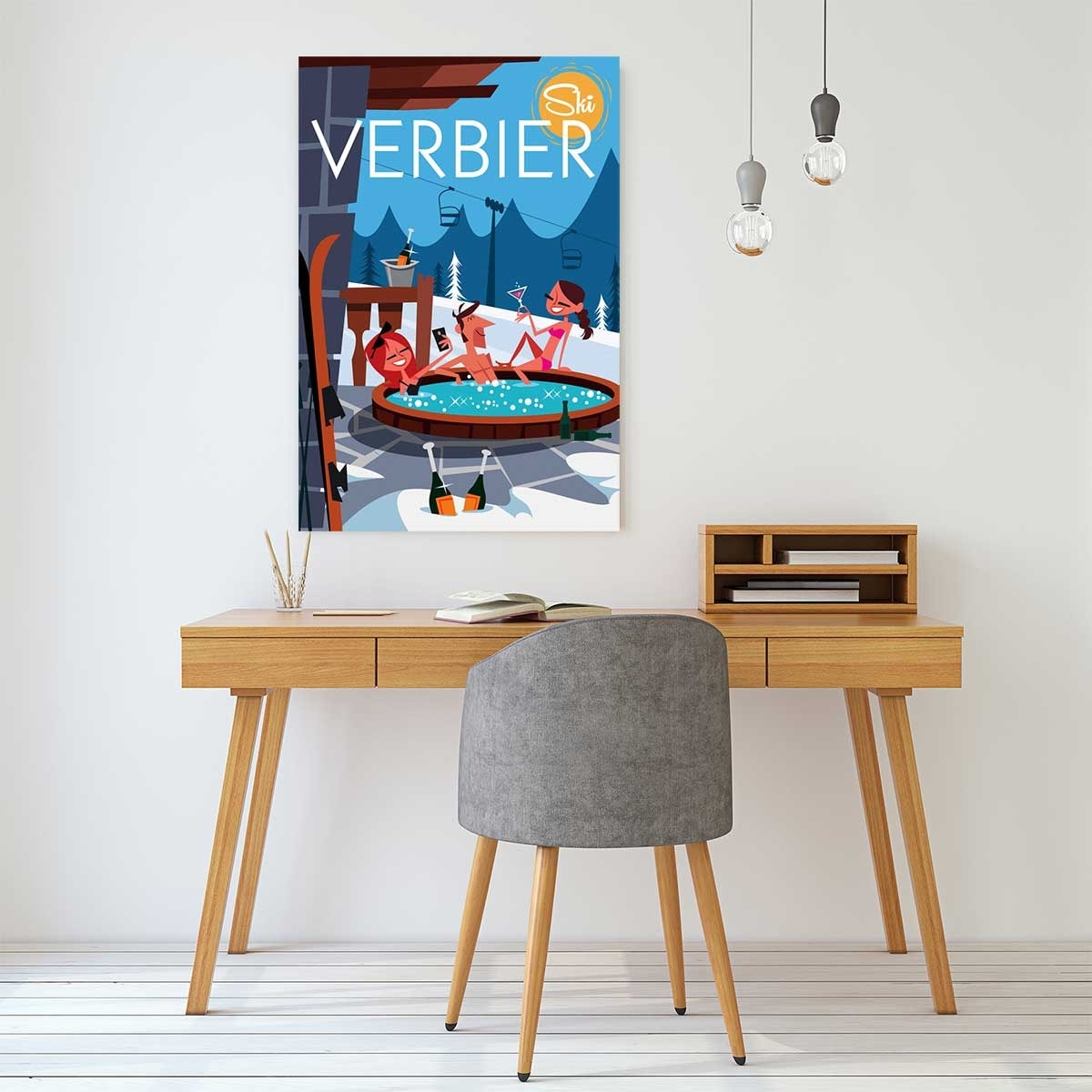 Tableau  verbier Toile imprimée