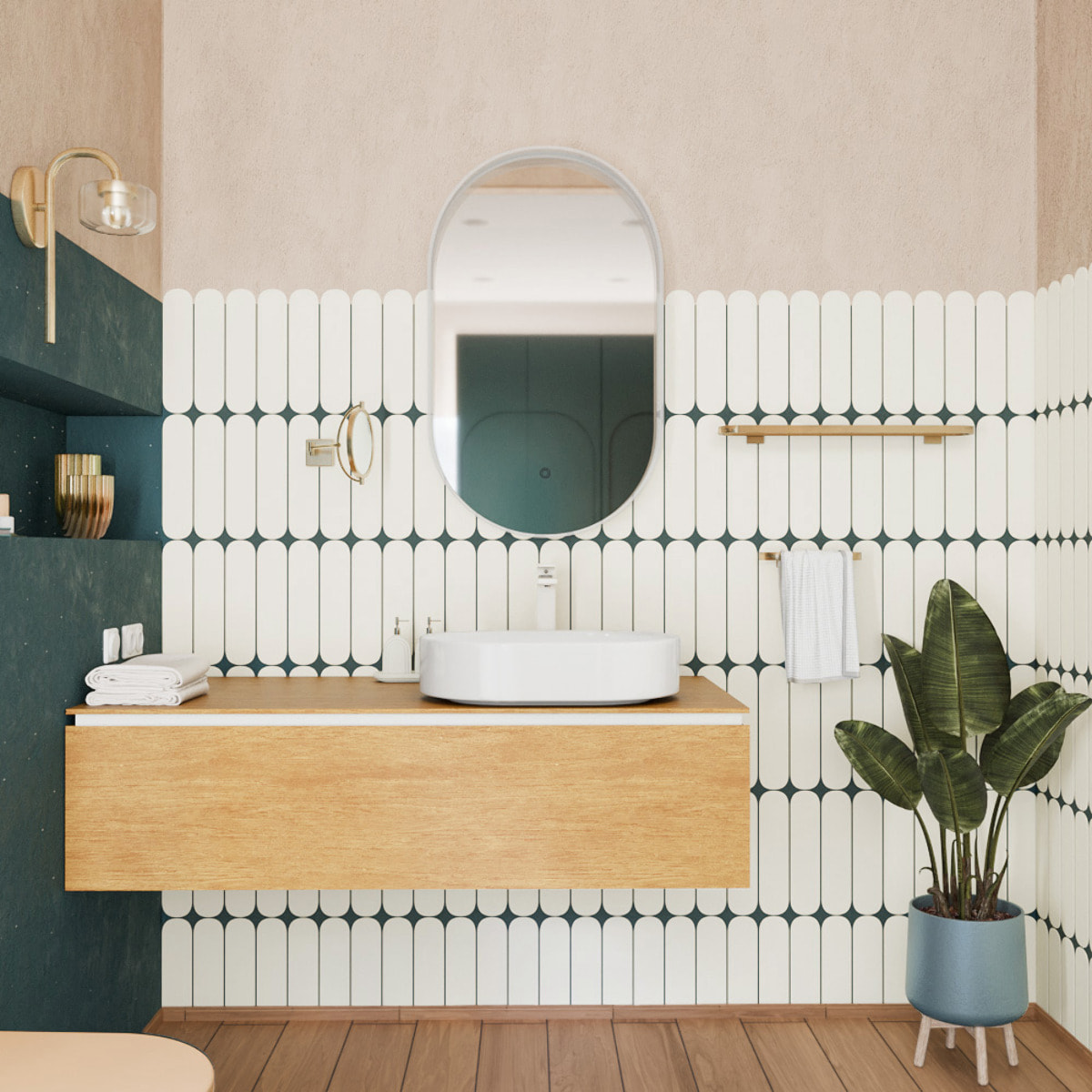 PixL 50 x 36,5 x 12 cm vasque à poser Infinitio, sans trop-plein, blanc (CEPX5037WM)