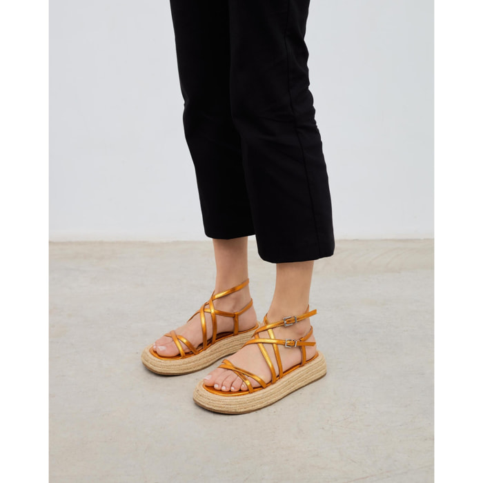 Sandalias de plataforma - Formentor - 4.5 cm