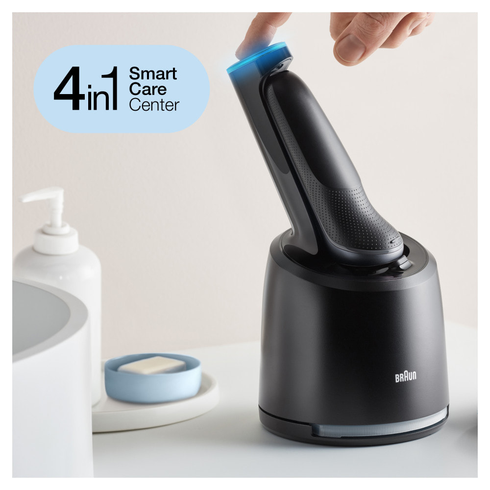 Braun Rasoir Series 6 - Avec Centre Smart Care - Gris