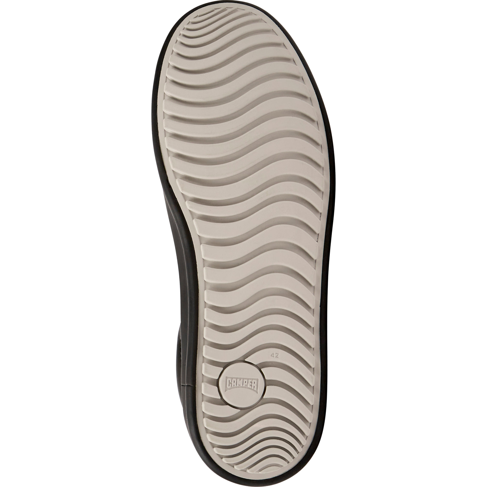 Zapatillas - CAMPER Chasis Sport - Negro - Cuero liso