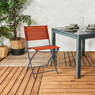 Chaise Elba Gris